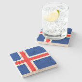 Dessous-de-verre En Pierre Islande (Côté)