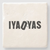 DESSOUS-DE-VERRE EN PIERRE IYAOYAS (Devant)