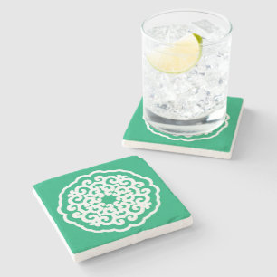 Dessous-de-verre En Pierre Jade Asian Moods Mandalla