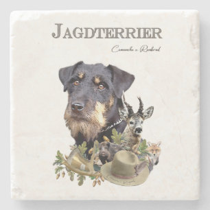 Dessous-de-verre En Pierre Jagdterrier