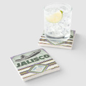 Dessous-de-verre En Pierre Jalisco Buckhead, Jalisco Atlanta, Jalisco (Côté)