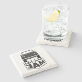 DESSOUS-DE-VERRE EN PIERRE JAM DÉFENDEUR (Côté)