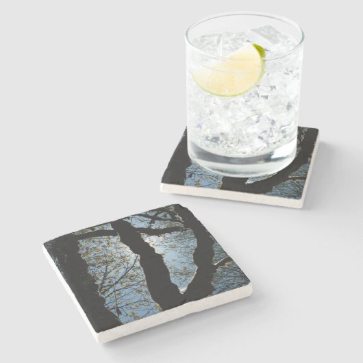 DESSOUS-DE-VERRE EN PIERRE JAMAIS (Côté)
