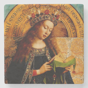 Dessous-de-verre En Pierre Jan van Eyck - Vierge Marie Collection d'art fin