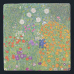 Dessous-de-verre En Pierre Jardin aux fleurs Gustav Klimt Art Vintage Art Nou<br><div class="desc">Gustav Klimt Jardin Fleur Jardin Art Nouveau Vintage Peinture Art Nouveau 1907</div>