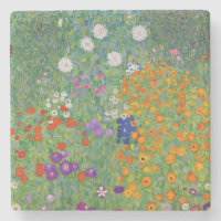 Jardin aux fleurs Gustav Klimt Art Vintage Art Nou