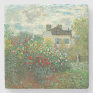 Dessous-de-verre En Pierre Jardin des artistes de Monet dans Peinture d'Argen
