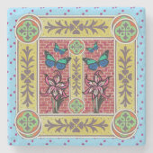 Dessous-de-verre En Pierre Jardin des papillons (Devant)