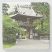 Dessous-de-verre En Pierre Jardin japonais de thé à San Francisco (Devant)