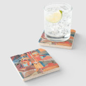 Dessous-de-verre En Pierre Jardins du Temple | Paul Klee | (Côté)