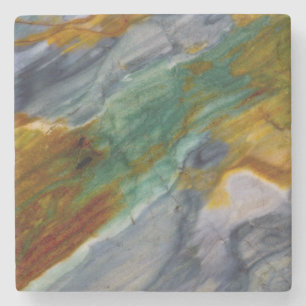 Dessous-de-verre En Pierre Jasper Piute coloré