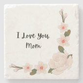 Dessous-de-verre En Pierre Je T'Aime, Maman (Devant)