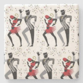 Dessous-de-verre En Pierre "Jitterbug" (Devant)