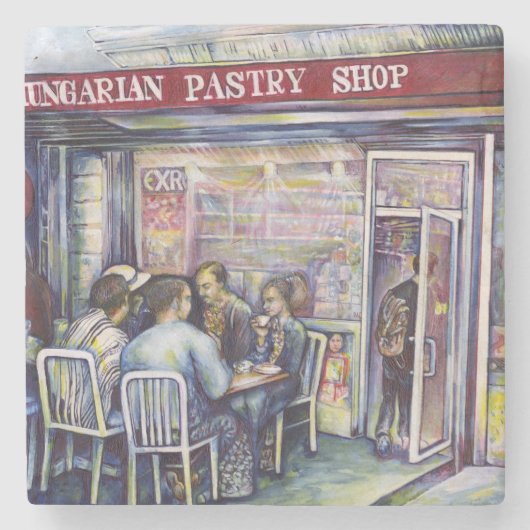 Dessous-de-verre En Pierre Jocund (Devant)