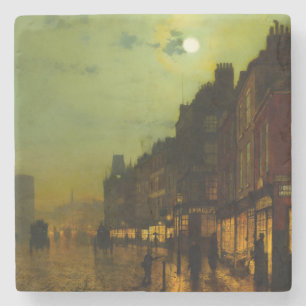 Dessous-de-verre En Pierre John Atkinson Grimshaw Glasgow Docks