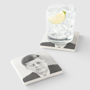 Dessous-de-verre En Pierre John Jack Kennedy Maison Blanche présidentielle am
