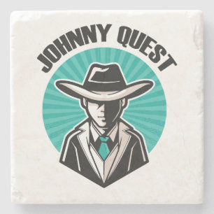 Dessous-de-verre En Pierre Johnny Quest