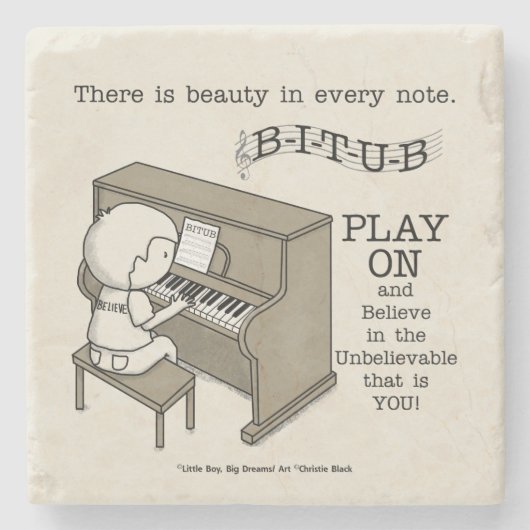 Dessous-de-verre En Pierre Jouer sur (Devant)