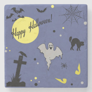 Dessous-de-verre En Pierre Joyeux Halloween