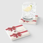 DESSOUS-DE-VERRE EN PIERRE ***JOYEUX NOËL*** (Côté)