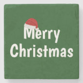 Dessous-de-verre En Pierre Joyeux Noël (Devant)