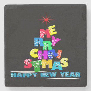 Dessous-de-verre En Pierre Joyeux Noël Bonne année