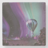 Dessous-de-verre En Pierre Jupiter Travel by Hot Air Balloon Bighty Aurora (Devant)