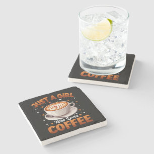 Dessous-de-verre En Pierre Juste Une Fille Qui Aime Le Café
