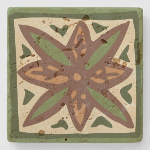 Dessous-de-verre En Pierre Kalakaua Hawaiian Tropical Tapa KL301