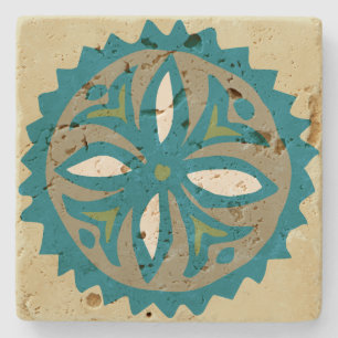 Dessous-de-verre En Pierre Kalakaua Hawaiian Tropical Tapa KL303