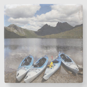 Dessous-de-verre En Pierre Kayaks, Cradle Mountain et lac Dove, Cradle