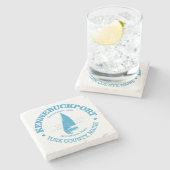 Dessous-de-verre En Pierre Kennebunkport (voilier) (Côté)