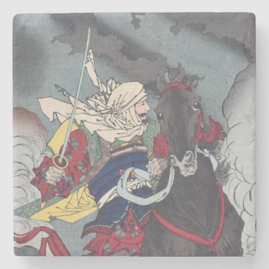 Dessous-de-verre En Pierre Kenshin de Tsukioka Yoshitoshi (Devant)