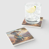 Dessous-de-verre En Pierre Koala Grand Canyon (Côté)