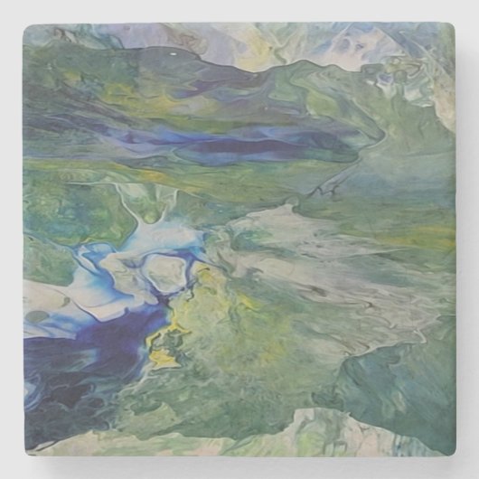 Dessous-de-verre En Pierre La beauté de la nature (Devant)