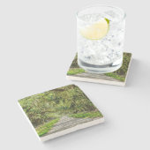 Dessous-de-verre En Pierre La Belle Avenue Des Chênes (Côté)