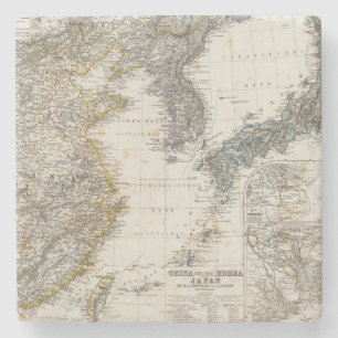 Dessous-de-verre En Pierre La Chine, Corée, Japon