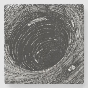 Dessous-de-verre En Pierre La descente d'Edgar Allan Poe dans le Maelstrom