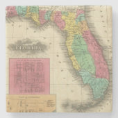 Dessous-de-verre En Pierre La Floride 10 (Devant)