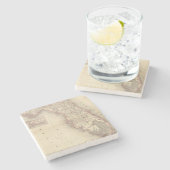 Dessous-de-verre En Pierre La Floride 10 2 (Côté)