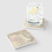 Dessous-de-verre En Pierre La Floride, mobile (Côté)