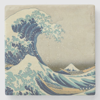 Dessous-de-verre En Pierre La Grande Vague