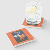 Dessous-de-verre En Pierre La Paloma - Anis Aguardiente promotionnel (Côté)