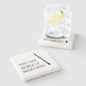 Dessous-de-verre En Pierre La plus grande noblesse des instruments - Dessous (Côté)