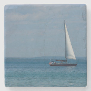 Dessous-de-verre En Pierre La voile Mackinac
