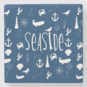 Dessous-de-verre En Pierre Lac Nautical (Devant)