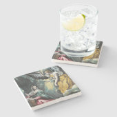 Dessous-de-verre En Pierre L'Annonciation d'El Greco (Côté)