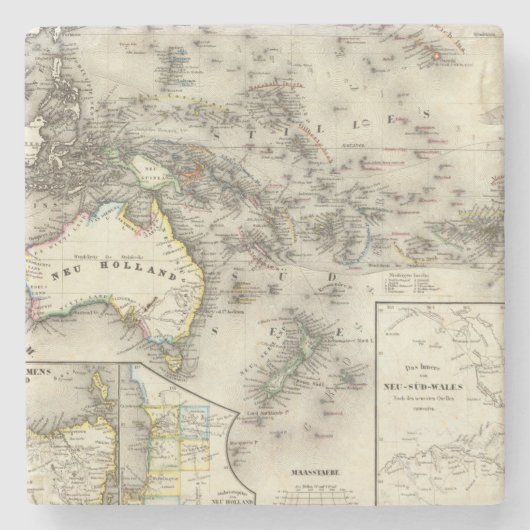 Dessous-de-verre En Pierre L'Australie (Devant)