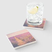 Dessous-de-verre En Pierre Lavander (Côté)