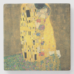 Dessous-de-verre En Pierre Le baiser - Gustav Klimt